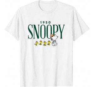Peanuts - Snoopy 1950 Camping T-Shirt